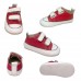 225 canvas red velcro 
